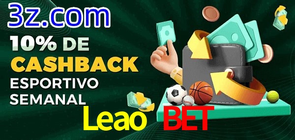 10% de bônus de cashback na Leao Bet